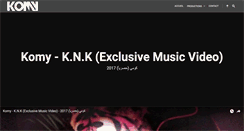 Desktop Screenshot of komymusic.com